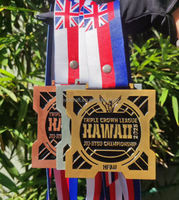 Médaille personnalisée, design personnalisé, alliage de zinc doré, sublimation 2D 3D, course à pied, marathon, médailles de finisseur sportives avec ruban