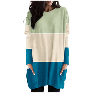 Nueva llegada <span class=keywords><strong>blusas</strong></span> de verano para mujer de talla grande 5XL estampado completo en camiseta de Color sólido Sexy bolsillo transpirable Top para damas - Product Image 1