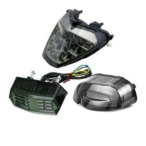 12V OEM 33710-KPP-T01 <span class=keywords><strong>LED</strong></span> clignotant frein feu arrière moto ABS plastique feu stop arrière pour CBR125 CBR300R <span class=keywords><strong>CBR650F</strong></span> - Product Image 1