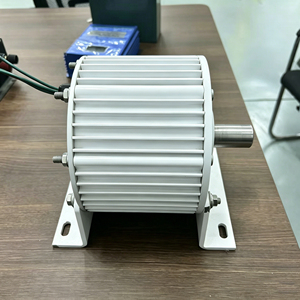 Generador Magnético de 2000W, 500 RPM, Generador de CA Trifásico, Bajo Ruido, Eje Recto, PMGNE2000, Generación de Energía de Alta Eficiencia - Product Image 4