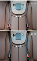 Pratique PU Anti Drop Stuff Auto Console Side Gap Filler Plug Strip Siège de voiture Côté Organisateur Siège de voiture Gap Filler