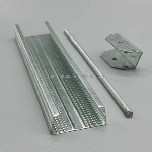 Cấu trúc thép mạ kẽm khung kim loại Trần 47 kênh Trần 18mm - Product Image 2