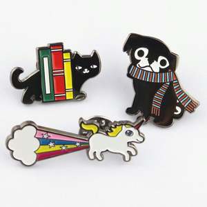 PIN de Metal duro esmaltado, personalizado, promocional - Product Image 5