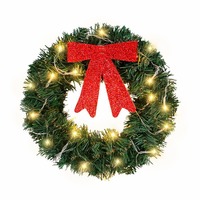 Guirlande lumineuse de Noël à LED, indice de protection IP65, 30 cm/40 cm, PVC, Ra80, dimmable, simulation lumineuse, décorations pour la maison/les vitrines