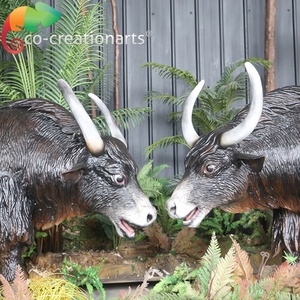 Parque temático animal decoración artificial animatronic 3D <span class=keywords><strong>conejo</strong></span> modelo - Product Image 5