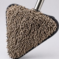 Brosse de nettoyage multi-usages pour sols, tête de balai serpillère interchangeable, brosse de nettoyage triangulaire rotative à 180 degrés