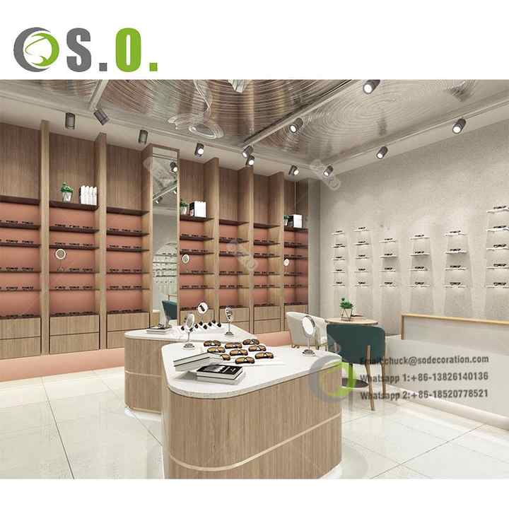 Luxury Retail Glasses Display showcase Eyewear Display showcase ...