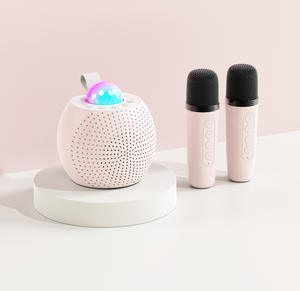 Disco Ball Smart Speaker con proyección K Song Audio Machine Micrófono para Family KTVprojection Star light - Product Image 5