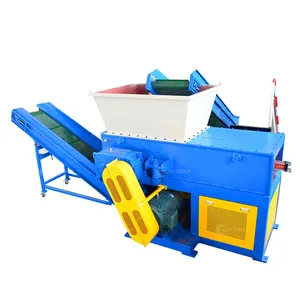 Hoge Kwaliteit Visnet Shredder Crusher Machine Pa Nylon Visnetten Gegoten Net Recycling