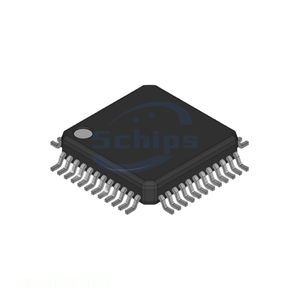 Componentes Integrados 48 LQFP HD64F3670FY, Canal de Fabricante de Componentes Electrónicos - Product Image 1