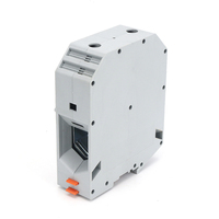 Bloc de bornes haute intensité UKH 240, connexion par vis 240 mm², montage sur rail DIN, connecteur de distribution d'alimentation robuste