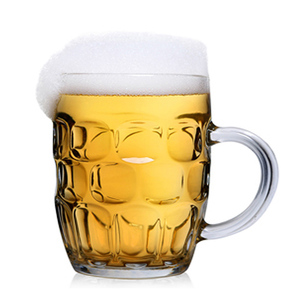<span class=keywords><strong>Verre</strong></span> à bière transparent personnalisé avec logo, 280 ml, 1 L, avec poignée, pour bière artisanale, verrerie transparente, mug à jus, vente chaude - Product Image 4