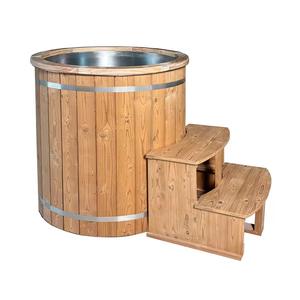 Bañera de Hielo de Madera 304, <span class=keywords><strong>Precio</strong></span> de Fábrica, Abeto de Nueva Zelanda con Aislamiento Impermeable y Enfriador de Agua Fría - Product Image 2