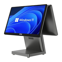 VPOS T615 15.6 pouces écran tactile POS Caissier Machine Intel CPU 4GB RAM EMMC Stockage Android/Windows Point Vente Terminal En Gros