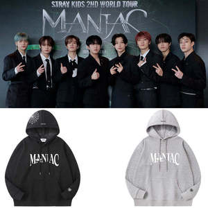 Venta al por mayor KPOP Idol Stray Kids MANIAC ENCORE Sudadera con capucha de algodón - Product Image 1
