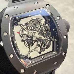 The latest top-of-the-line 055 black ceramic integrated movement skeleton design men's business and social automatic mechanical - Product Image 2