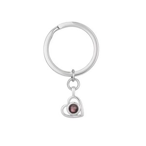 Dina Meilleures ventes Prix usine Collier en laiton plaqué or et Porte-clés cœur avec projection 'Je t'aime' en 100 langues Anniversaire - Product Image 6