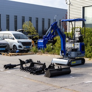Supply Ht12p Digger Crawler Small <b>Excavators</b> Epa Engine 1.2ton Excavation <b>Machine</b> Mini - Product Image 1
