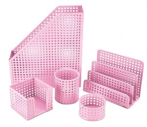 Offre Spéciale – Ensemble Organisateur de Bureau en Métal Perforé de Qualité Supérieure pour Bureau et École – Meilleur Prix - Product Image 3