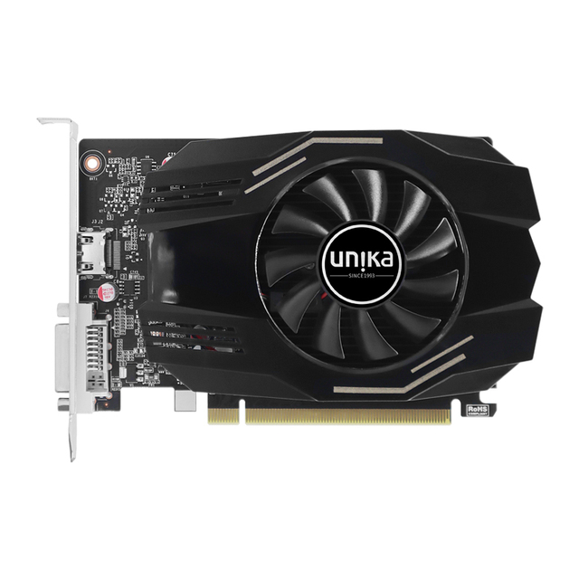 Brand New UNIKA  GT1030 2GD5 V3 GRAPHICS CARD,SHU PEI BAN, Factory Price,Illuminate the Machine Card
