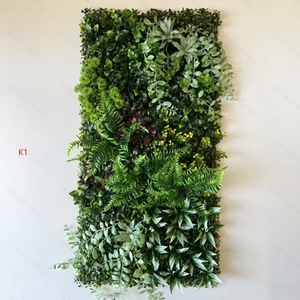 Panneau mural en gazon artificiel résistant aux UV, tapis en plastique vert pour jardin vertical, <span class=keywords><strong>décoration</strong></span> de <span class=keywords><strong>balcon</strong></span>, clôture, utilisation en extérieur - Product Image 6