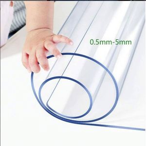 Rollo de Película Transparente de Polipropileno, Película Transparente Antipolvo de 0,5 mm 0,7 mm, Película Cristal Transparente - Product Image 1