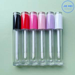 Meishenjie MEI — bouteille de brillant à lèvres en plastique de 5ML, Tube de couleur <span class=keywords><strong>rose</strong></span>, violet, blanc, noir, flacon vide, offre spéciale - Product Image 3