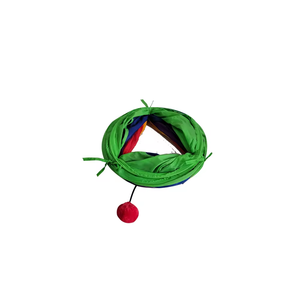 Einfaches Design Regenbogen Vierseitiger Hunde-und Katzen spielzeug tunnel Beliebtes interaktives Bewegungs spielzeug für Haustiere im Innen-und Außenbereich - Product Image 5