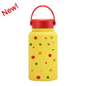 Best-selling 304 Stainless Steel Insulated Water <b>Bottle</b> UV Printed Pattern Lid with Portable Outdoor Portable Water <b>Bottle</b> - Product Image 6