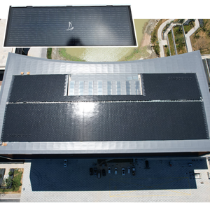 Paneles Solares Flexibles para Techos, Sistema de 80W de Alta Eficiencia, Tejas Solares BIPV de Doble Vidrio - Product Image 4