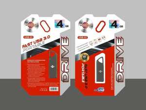 WIEOOMUP Chiavetta USB 4GB USB 3.0 Portatile per Archiviazione Dati Veloce - Product Image 3