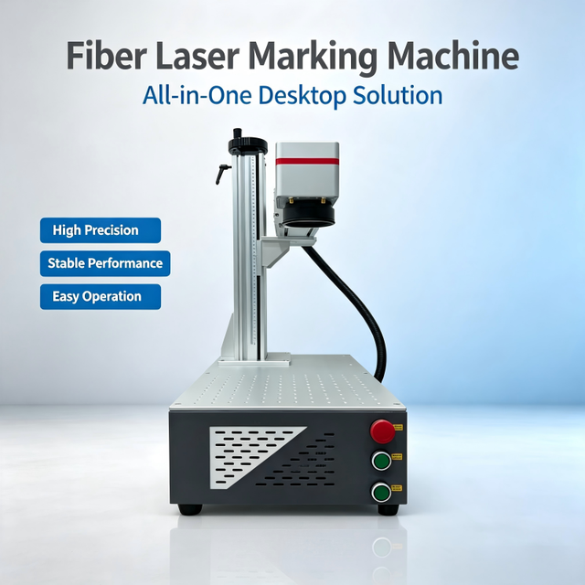 Huike High Contrast Black/White Marking MOPA Fiber Laser Etching Machine JPT M7 20W 30W 60W Fiber Laser Marker Color Marking