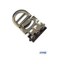 En gros en métal de couleur noire hommes chaussures clips boucle accessoires