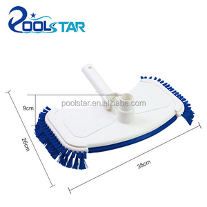 Tête d'aspiration de <span class=keywords><strong>piscine</strong></span> nettoyeur avec brosse latérale nettoyage du <span class=keywords><strong>sol</strong></span> brosse de <span class=keywords><strong>fond</strong></span> bleu blanc bsci iso14001 - Product Image 4