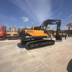 Excavadora hidráulica de orugas Hyundai 305lc-9T usada de alta calidad, bomba de caja de cambios de motor Cummins, producción de Corea - Product Image 3