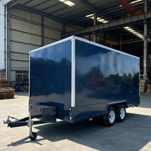Enclosed <strong>Cargo</strong> <strong>Trailer</strong> Single/Dual Axle Custom Size Dry Van Box <strong>Trailer</strong> for Secure <strong>Cargo</strong> Transportation - Product Image 5
