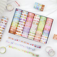 60 Rouleaux de Ruban Adhésif Décoratif Style Japonais Ins, Lot Cadeau pour Journal Créatif, Ruban Autocollant DIY pour Décoration Faite Main