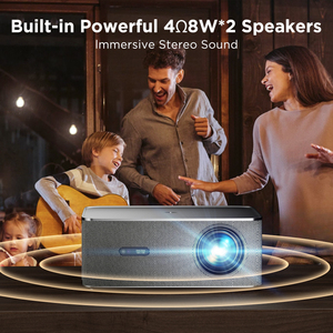 Tùy Chỉnh C50B 1100ANSI Lumens Lớn TV Chiếu 1080P 4K Tự Động Tập Trung Rạp Hát Tại Nhà Video Di Động <span class=keywords><strong>Bluetooth</strong></span> LED Chiếu Cho Phòng Ngủ - Product Image 6