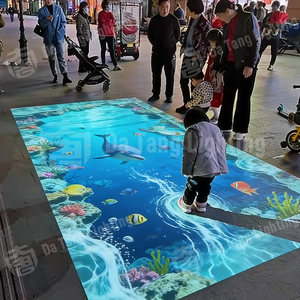 Sistema de Proyección Interactivo para Parques de Diversiones Infantiles con Juegos de Movimiento sin Contacto y Pantalla HD - Product Image 2