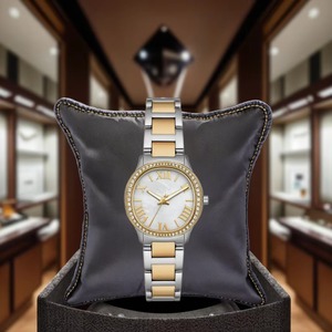 Elegante Reloj de Cuarzo Analógico para Mujer con Caja de Acero Inoxidable, Cristal Mineral, 31 mm de Diámetro, Resistente al Agua y Manecillas Luminosas - Product Image 4