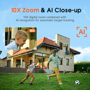 2MP Dış Mekan Güvenlik Kamerası Wifi Kamera 360 Derece Çift Lensli Ağ PTZ Ev Kamerası Kablosuz Çift Lensli CCTV <span class=keywords><strong>IP</strong></span> Kamera - Product Image 6