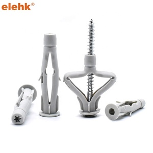 Elehk bucha de Nylon Para fivacao 10x60mm bucha anelada nhựa phổ Neo tường cắm - Product Image 1