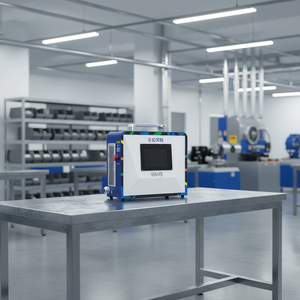 Air-cooled <b>Briefcase</b> Quasi-continuous Welding Machine Lightweight Portable QCW 600W 1000W Laser Spot Air Cooling Laser Welding M - Product Image 1