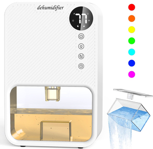 Mejor venta pequeño deshumidificador 129 onzas mini deshumidificador secador para clima húmedo deshumidificador inteligente para el hogar - Product Image 1