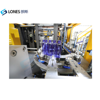 Máquina Sopladora de Botellas PET/PP de Alta Velocidad y Totalmente Automática LS-A2 con PLC y Bomba para Botellas de Cosméticos y Artículos del Hogar