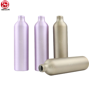 Botella de Aluminio de 100ml 200ml 250ml 350ml 500ml 1000ml con Tapa Metálica Plateada - Product Image 4