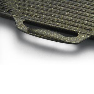 Nouveau Aluminium Coréen barbecue jardin utilisé baril de <span class=keywords><strong>charbon</strong></span> de <span class=keywords><strong>bois</strong></span> barbecue plaque blackstone plancha pour tables de cuisson à gaz cuisinière à induction - Product Image 6