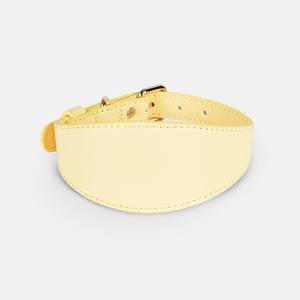 Laisse large personnalisée en cuir souple de Western avec logo personnalisé en usine collier de chien fin uni imperméable réglable confortable - Product Image 2