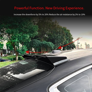 Veidt Passend für 2019+ BMW X6 G06 <span class=keywords><strong>M</strong></span> Sport Kleiner Heckflügel Oberer Flügel Fester Windflügel Spoiler Modifikationsteil - Product Image 3