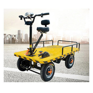 Factory Outlet Cargo <b>Transporter</b> Trackless Electric Flat Car for Factory <b>Transportation</b> - Product Image 4